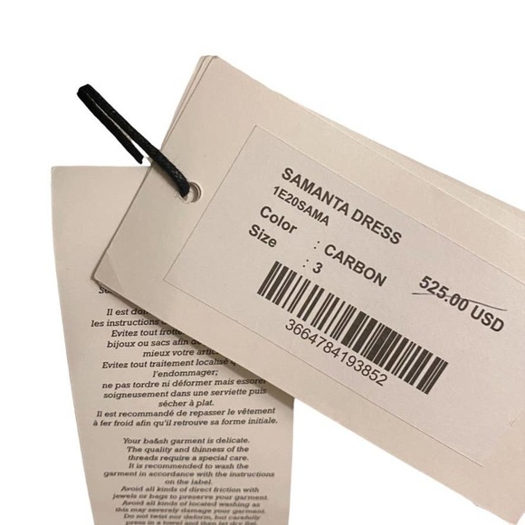 Ba&sh Samanta Dress Maxi Botanical Carbon Size L - Picture 9 of 9